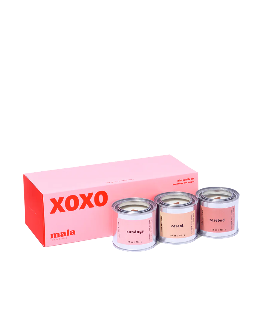 Mala XOXO | Mini Candle Gift Set