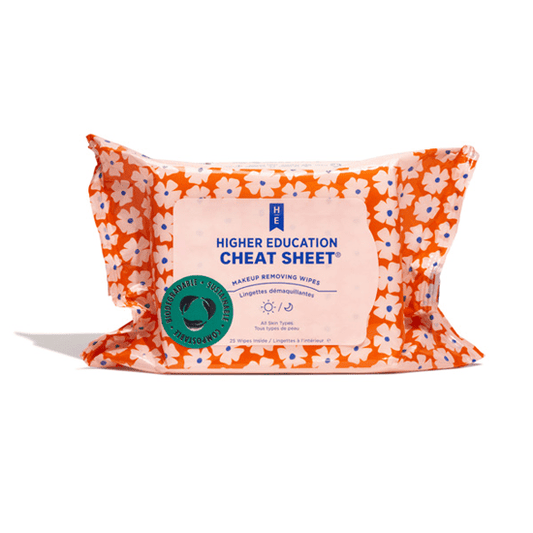 HE Cheat Sheet Makeup Removing Wipes