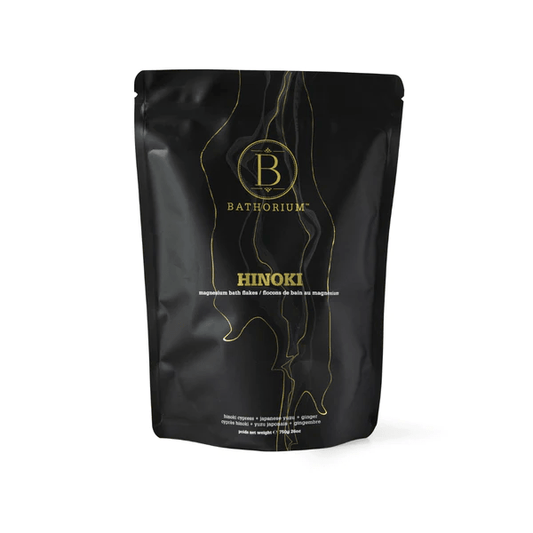 Bathorium Hinoki Cypress Magnesium Flake Bath Soak