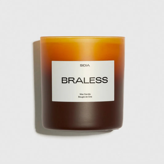 SIDIA Braless Candle – Leather & Vanilla