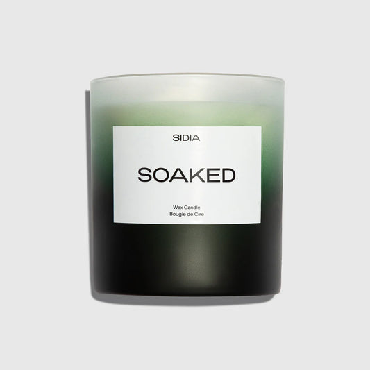 SIDIA Soaked Candle – Juniper, Cypress & Fresh Musks