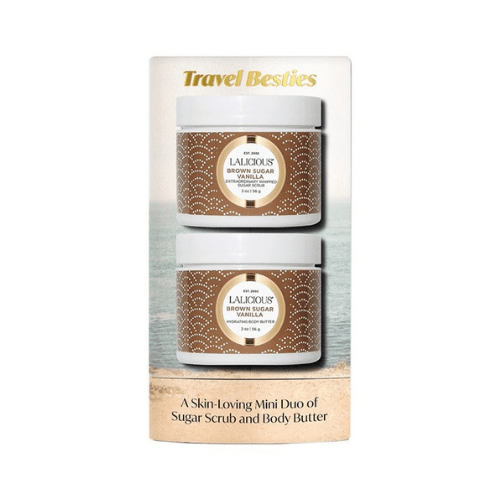 Lalicious: Travel Besties Brown Sugar Vanilla Duo