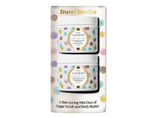 Lalicious: Travel Besties Birthday Cake Duo