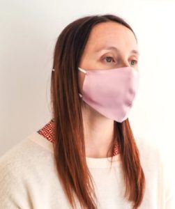 Silk Mask: Dusty Pink