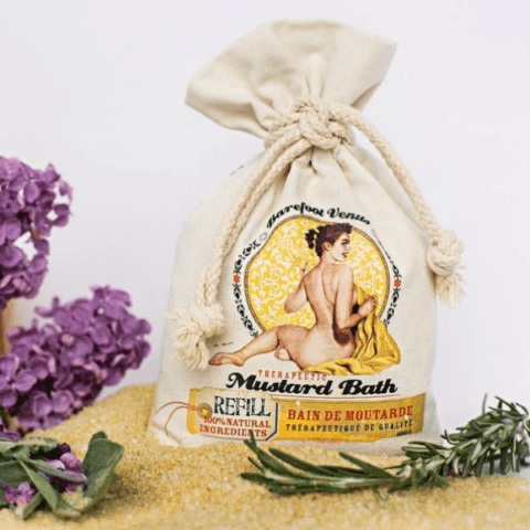 Barefoot Venus: 100% Natural Mustard Bath Refill