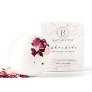 Aphrodite Bath Bomb: Roasted Chocolate and Bulgarian Rose