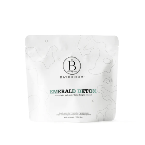 Bathorium Emerald Detox Mineral Clay Bath Soak